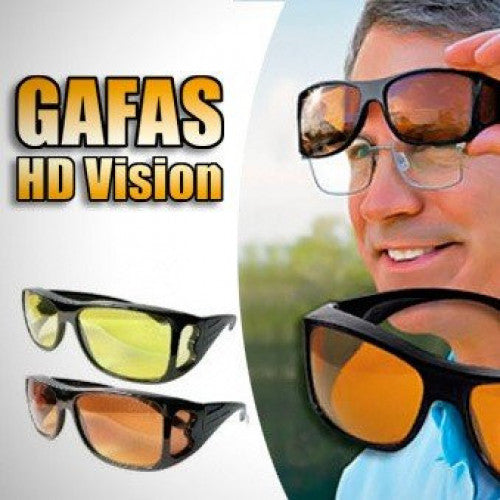 LENTES DE VISION HD PARA DÍA Y NOCHE X2