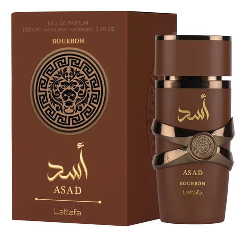 PERFFUME ÁRABE ASAD LATTAFA  BOURBON - ORIGINAL