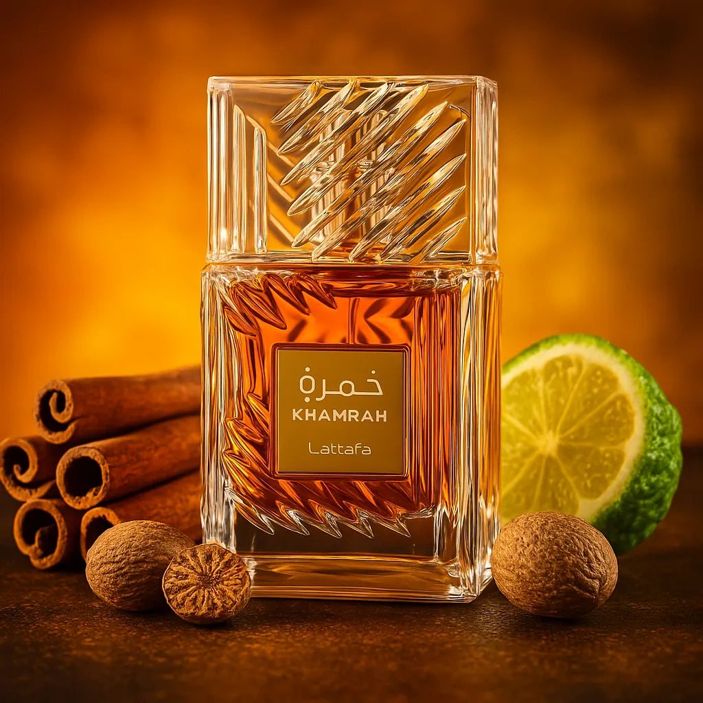 PERFUME ÁRABE  KHAMRAH NEGRO LATTAFA - ORIGINAL