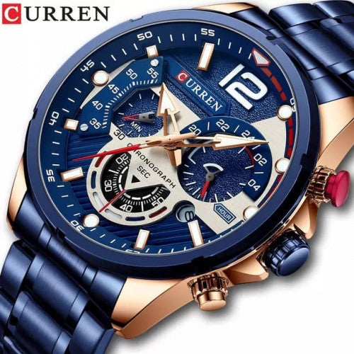 RELOJ CURREN 8395 AZUL