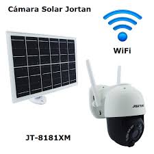 CAMARA SOLAR CON PANEL